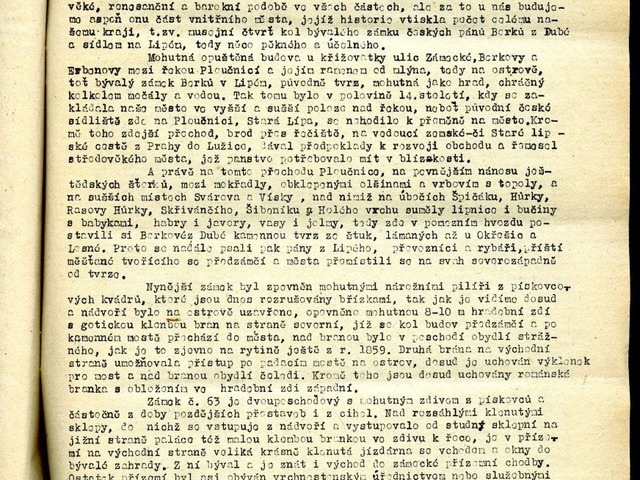 Výroční zpráva Krajinského vlastivědného musea v České Lípě za rok 1951. Sepsal Bohumil Kinský.