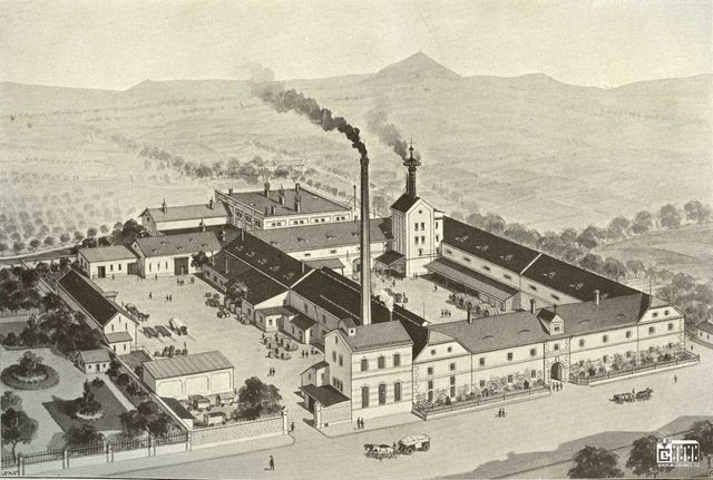 Českolipský pivovar v roce 1901