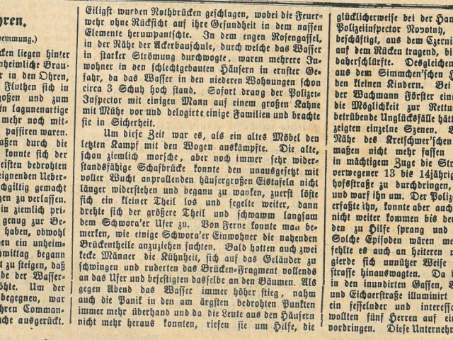 Leipaer Zeitung 13. března 1881