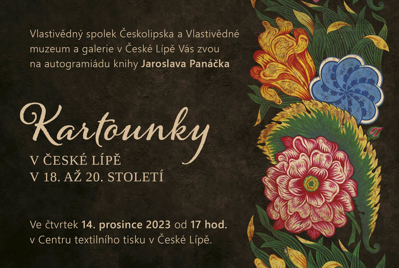 Nová kniha: Kartounky v České Lípě v 18. až 20. století