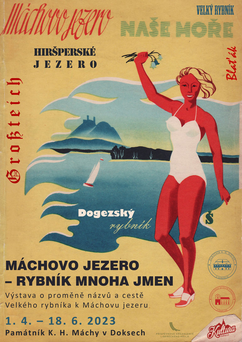 Máchovo jezero - rybník mnoha jmen