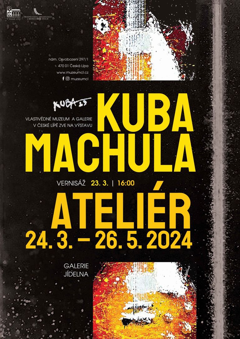 Komentovaná prohlídka výstavy Ateliér – Kuba Machula