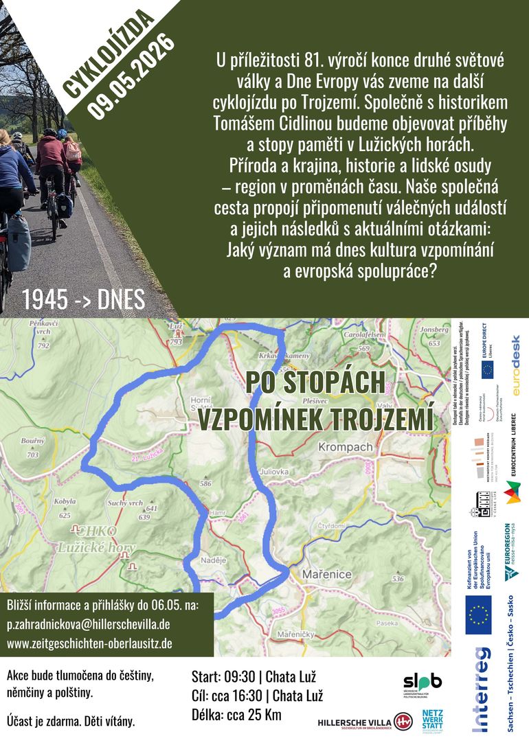 Cyklojízda - Po stopách vzpomínek Trojzemí