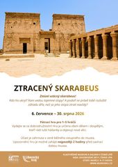 ZTRACENÝ SKARABEUS