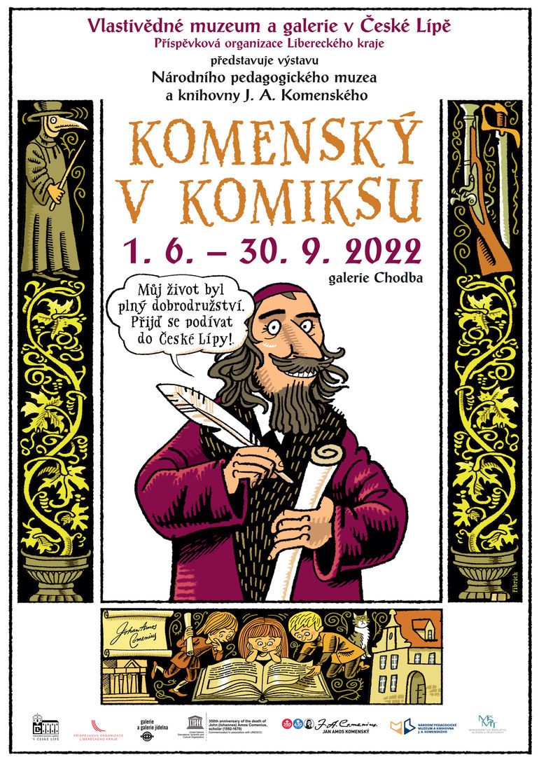 Komenský v komiksu